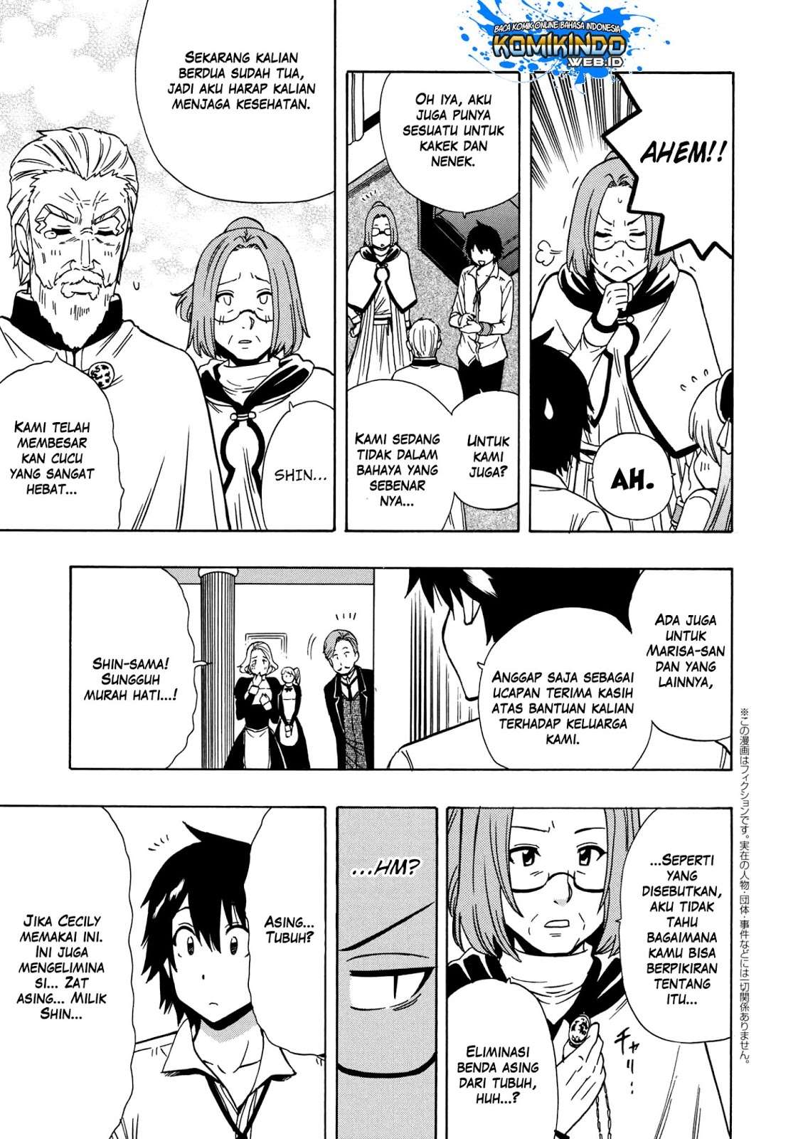 Baca  Kenja no Mago Chapter 29.2 Gambar 2