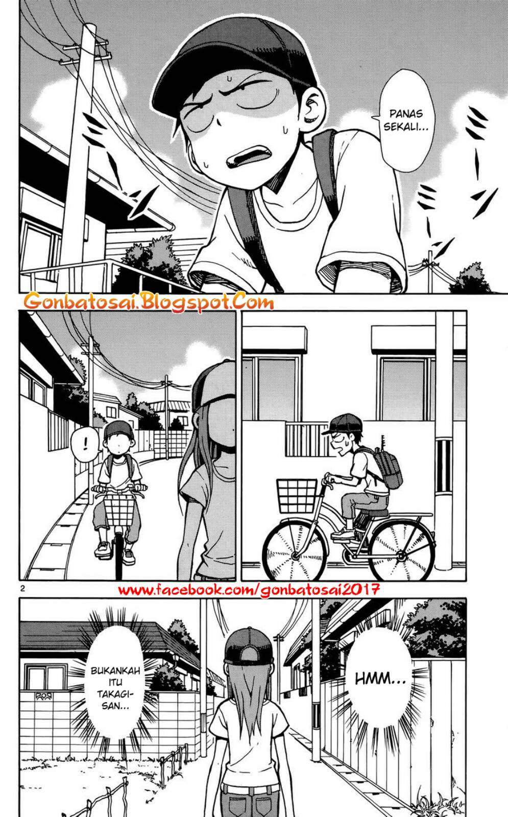 Karakai Jouzu no Takagi-san Chapter 28.5 Gambar 4