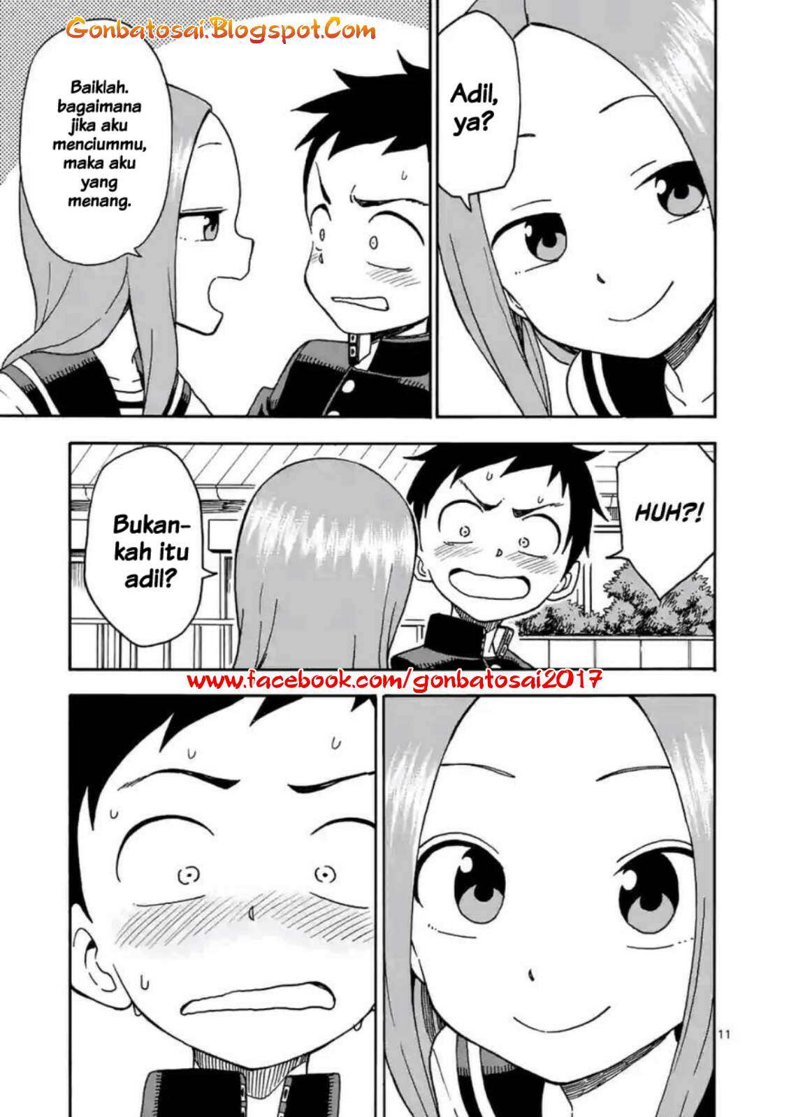 Karakai Jouzu no Takagi-san Chapter 29.5 Gambar 14