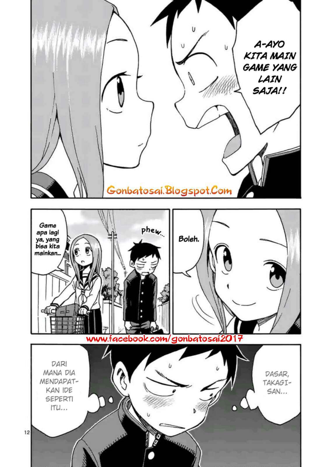 Karakai Jouzu no Takagi-san Chapter 29.5 Gambar 15