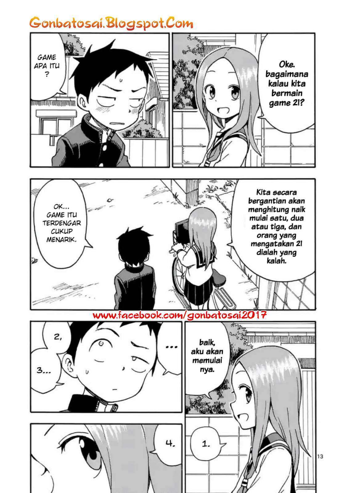 Karakai Jouzu no Takagi-san Chapter 29.5 Gambar 16