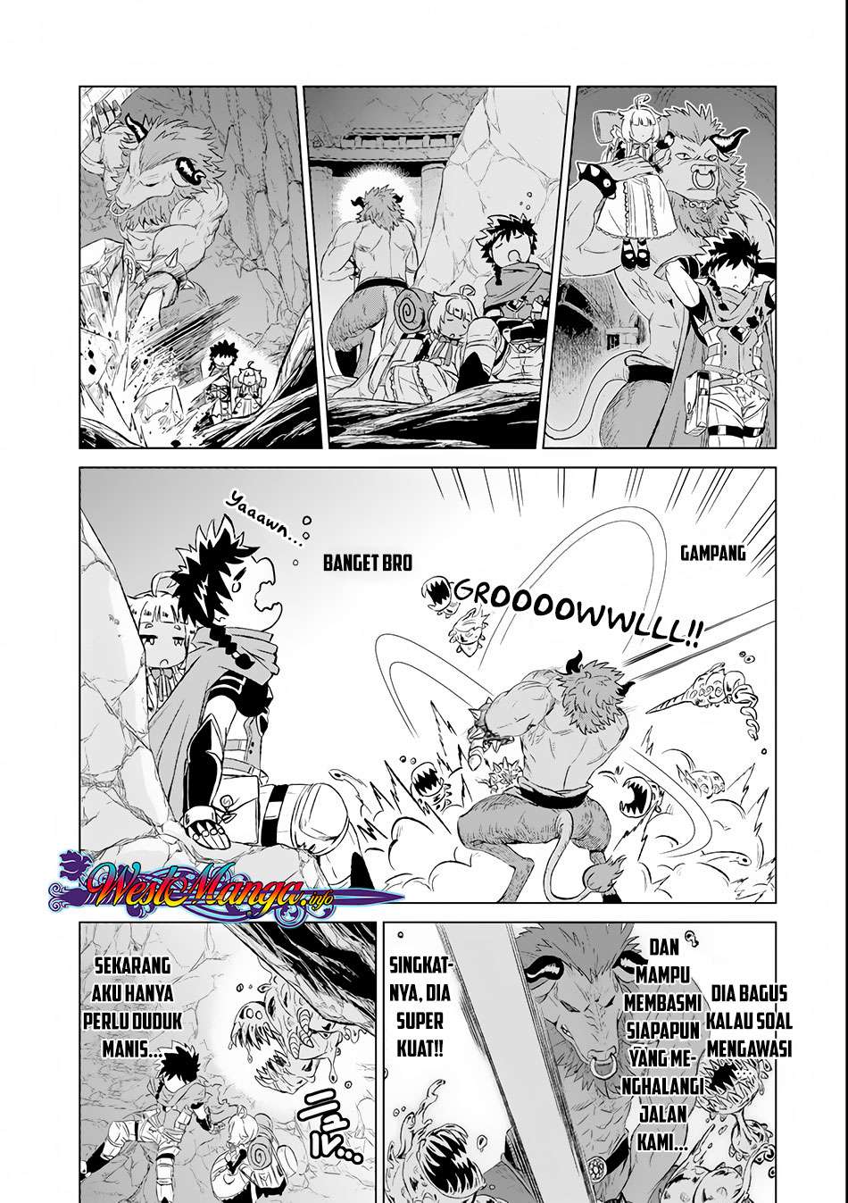Isekai de tadahitori no mamono tsukai ~ tenshoku shitara maou ni machigawa remashita Chapter 1.2 Gambar 17