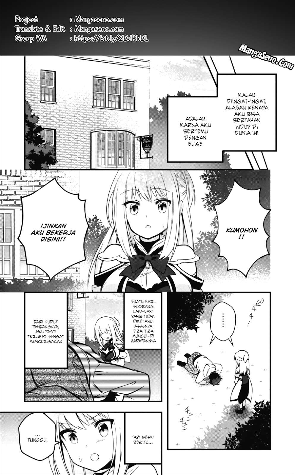 Baca Komik Isekai no Meikyuu Toshi de Chiyu Mahoutsukai Yattemasu Chapter 6.1 Gambar 1
