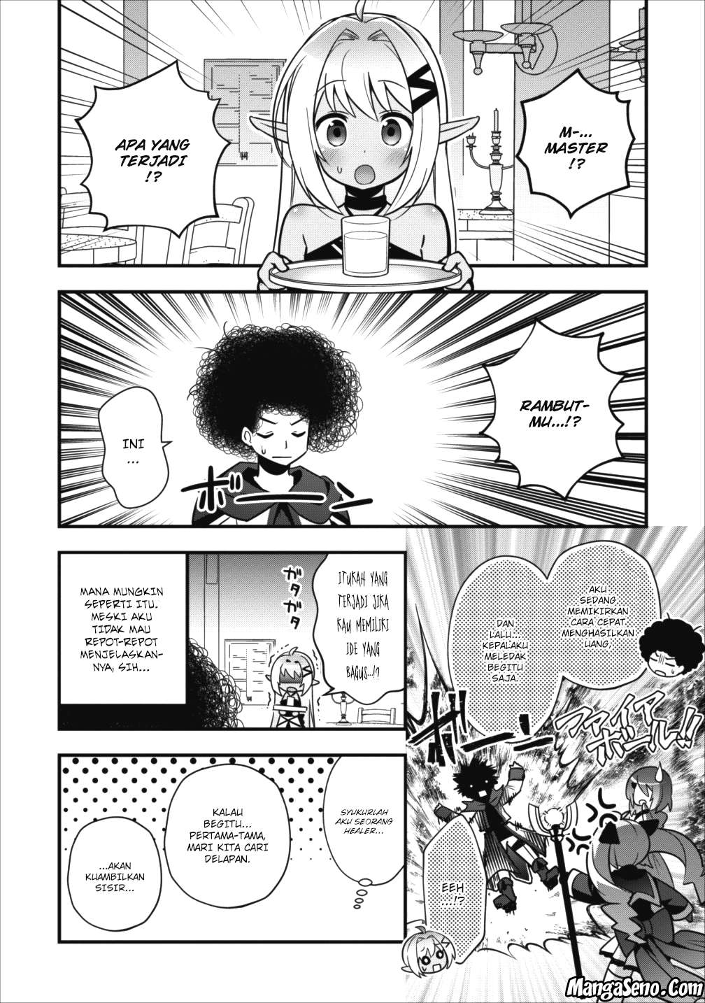 Isekai no Meikyuu Toshi de Chiyu Mahoutsukai Yattemasu Chapter 6.1 Gambar 11