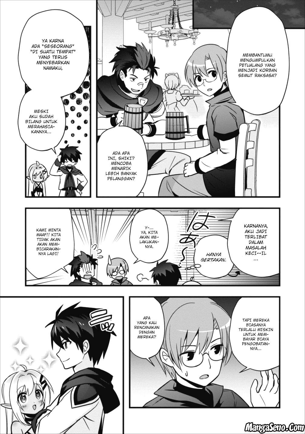 Isekai no Meikyuu Toshi de Chiyu Mahoutsukai Yattemasu Chapter 6.1 Gambar 12