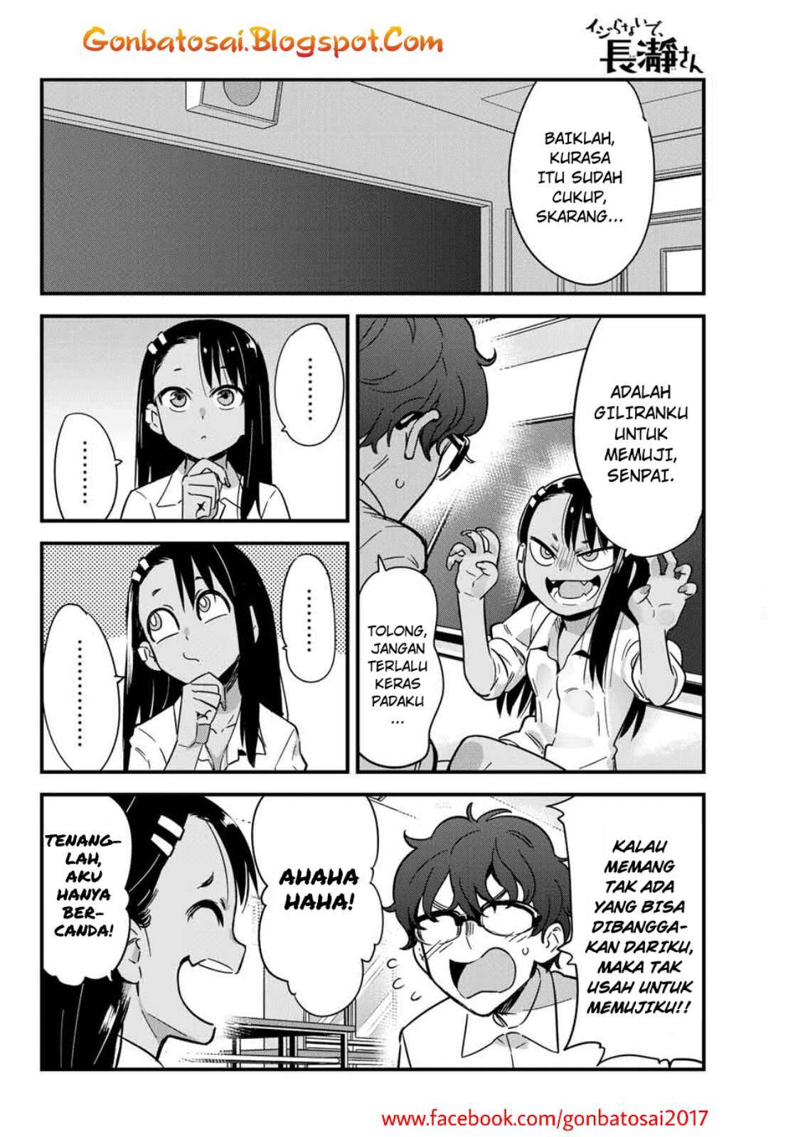 Ijiranaide, Nagatoro-san Chapter 10.1 Gambar 12