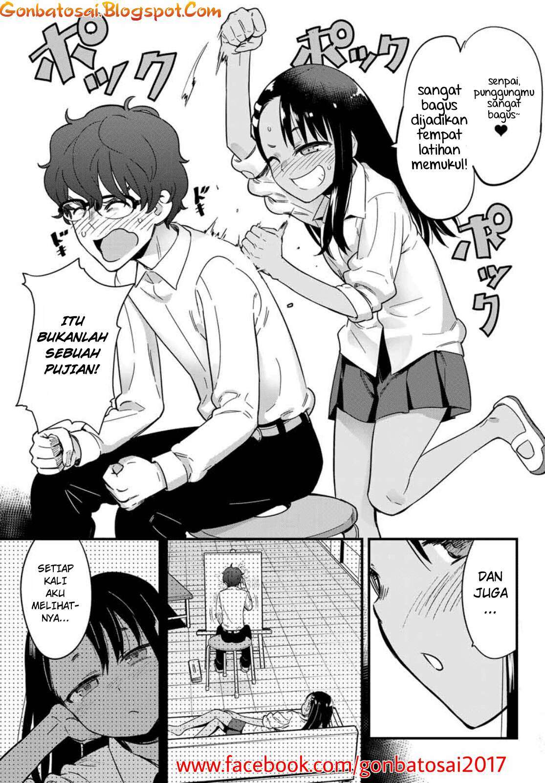 Ijiranaide, Nagatoro-san Chapter 10.1 Gambar 8