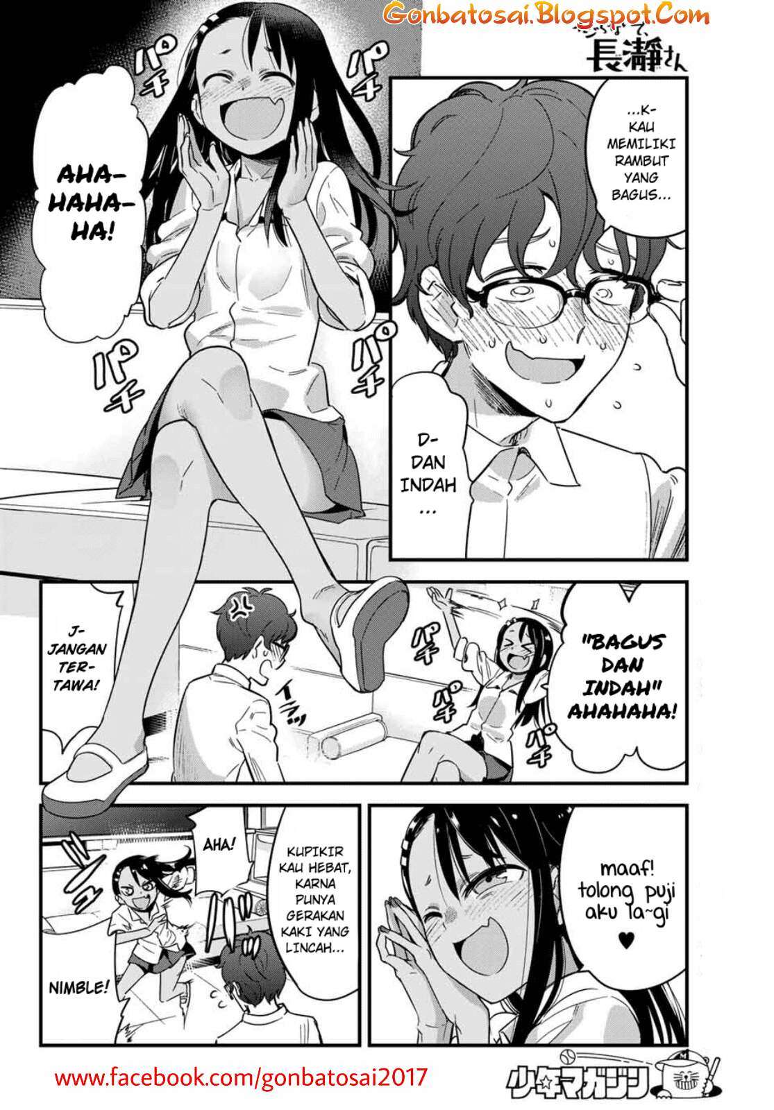 Ijiranaide, Nagatoro-san Chapter 10.1 Gambar 9