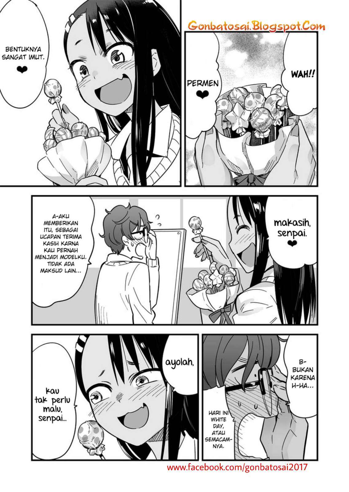Baca Ijiranaide, Nagatoro-san Chapter 10.2 Gambar 2