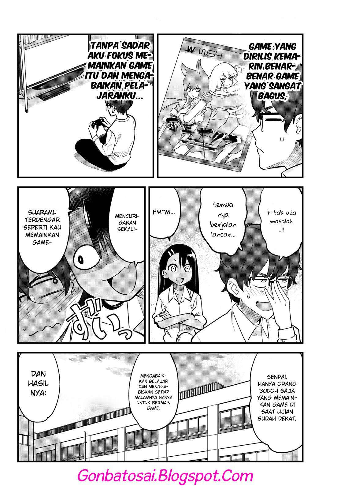 Ijiranaide, Nagatoro-san Chapter 34.5 Gambar 3