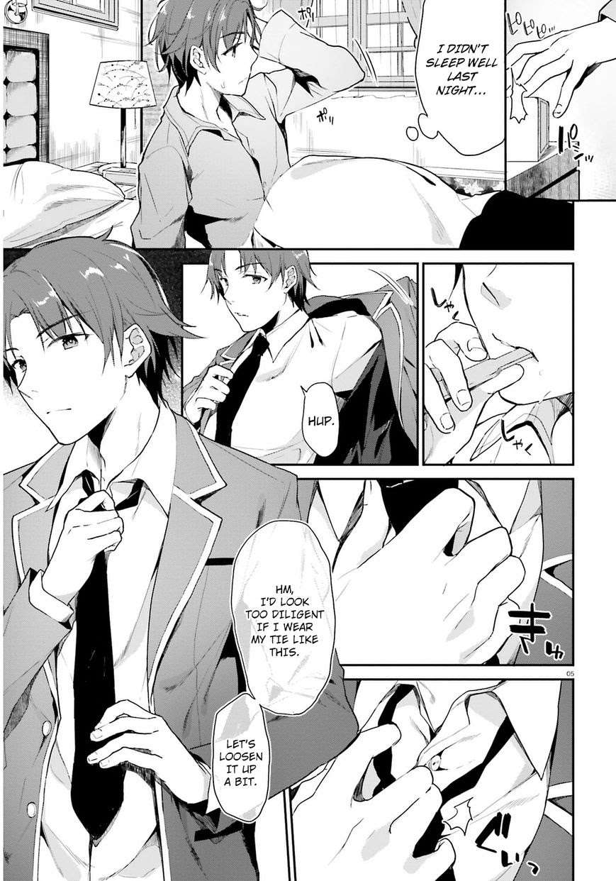 Youkoso Jitsuryoku Shijou Shugi no Kyoushitsu e Chapter 0.5 Gambar 11