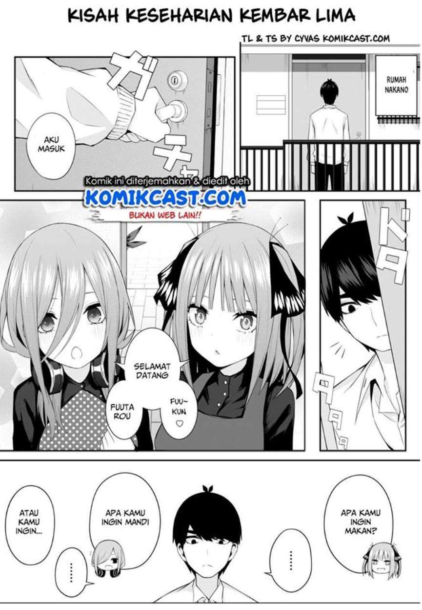 Baca Komik Go-toubun no Hanayome Chapter 79.1 Gambar 1