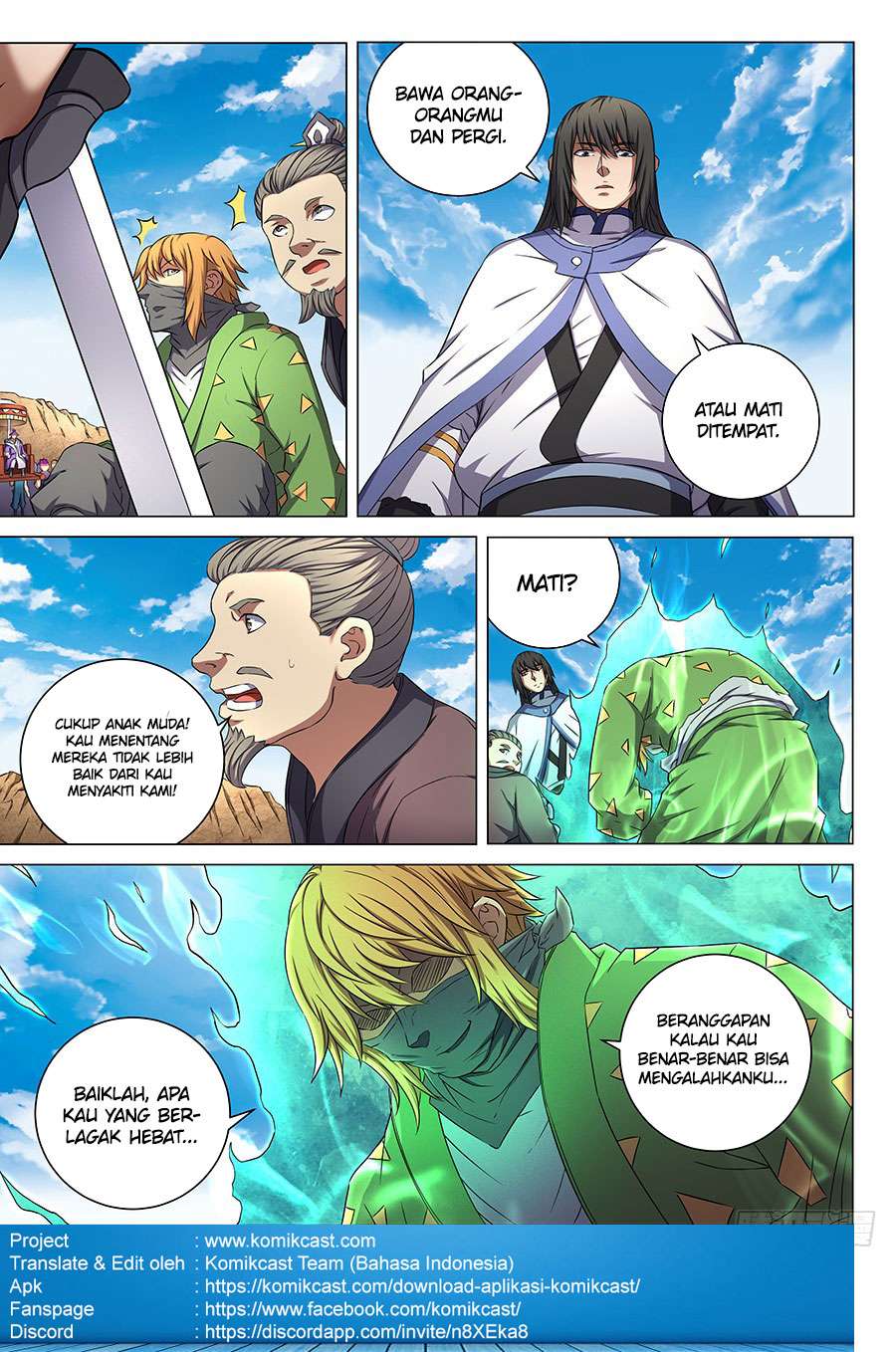 God of Martial Arts Chapter 54.3 Gambar 3