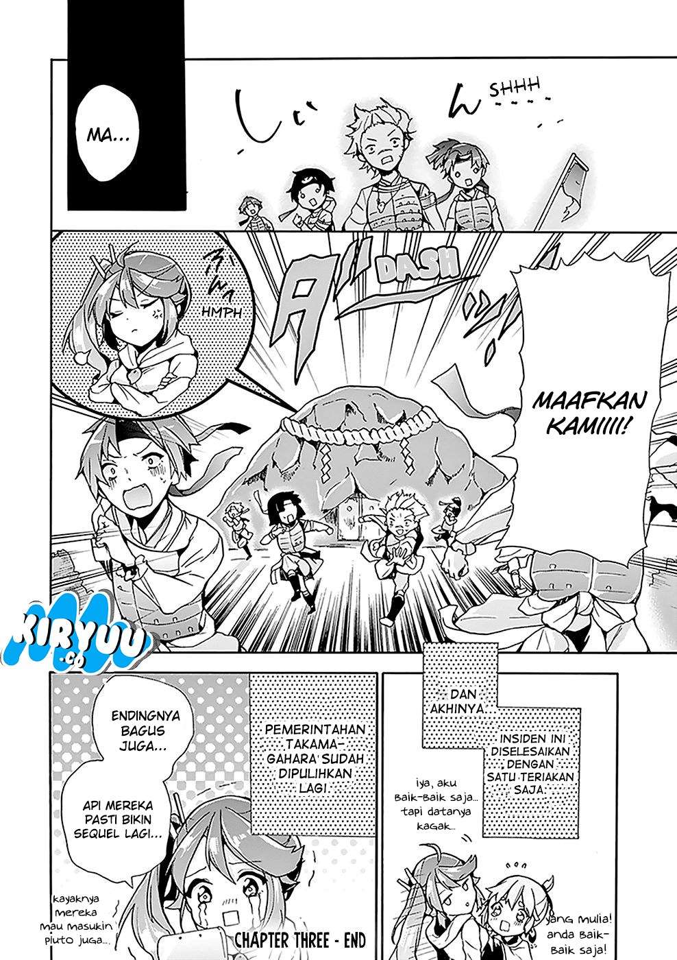 Amaterasu-san wa Hikikomoritai! Chapter 03 Gambar 23