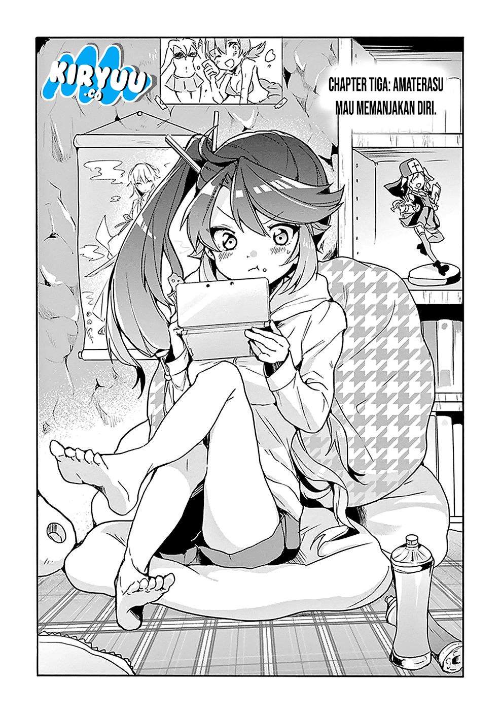 Amaterasu-san wa Hikikomoritai! Chapter 03 Gambar 4