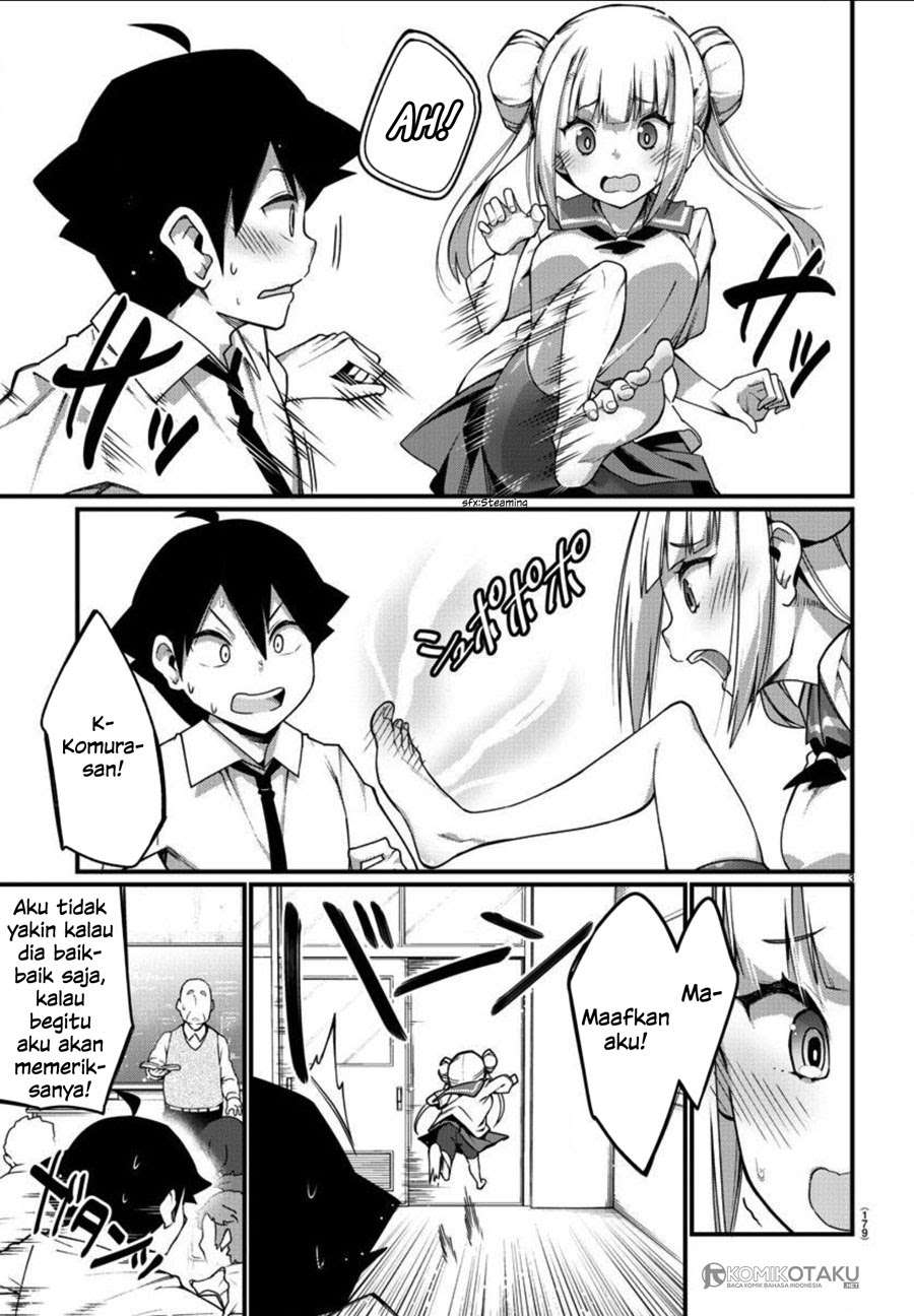 Ashigei Shoujo Komura-san Chapter 03 Gambar 4