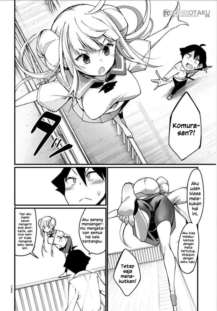 Ashigei Shoujo Komura-san Chapter 03 Gambar 7