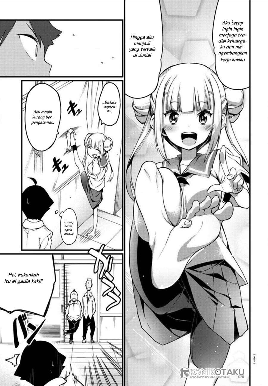 Ashigei Shoujo Komura-san Chapter 01 Gambar 20