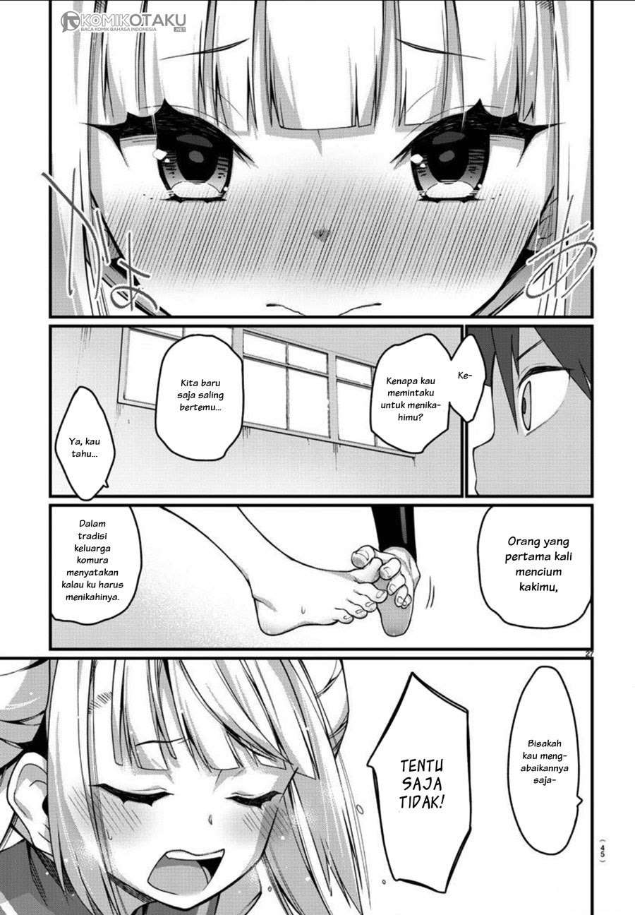 Ashigei Shoujo Komura-san Chapter 01 Gambar 30