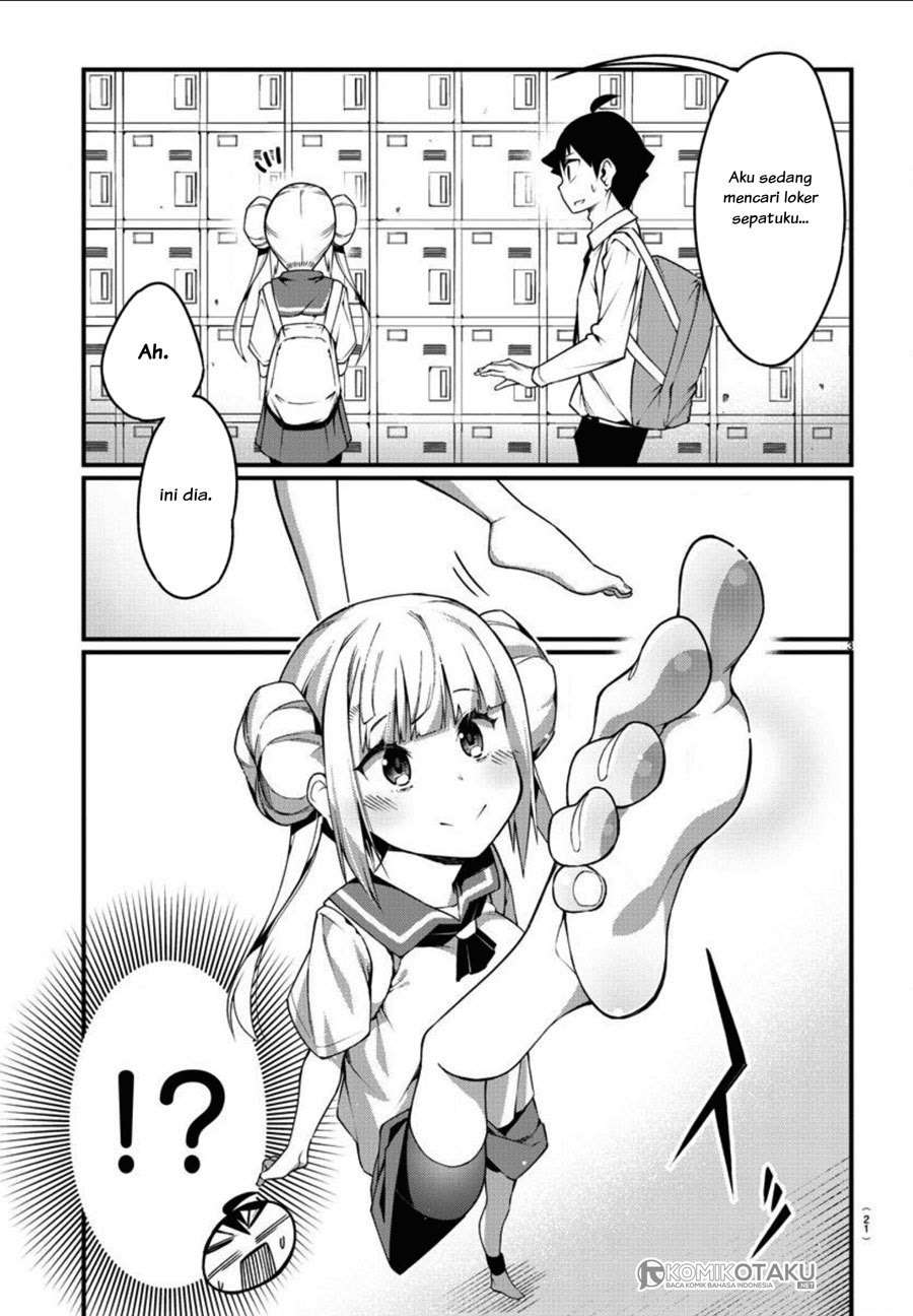 Ashigei Shoujo Komura-san Chapter 01 Gambar 6