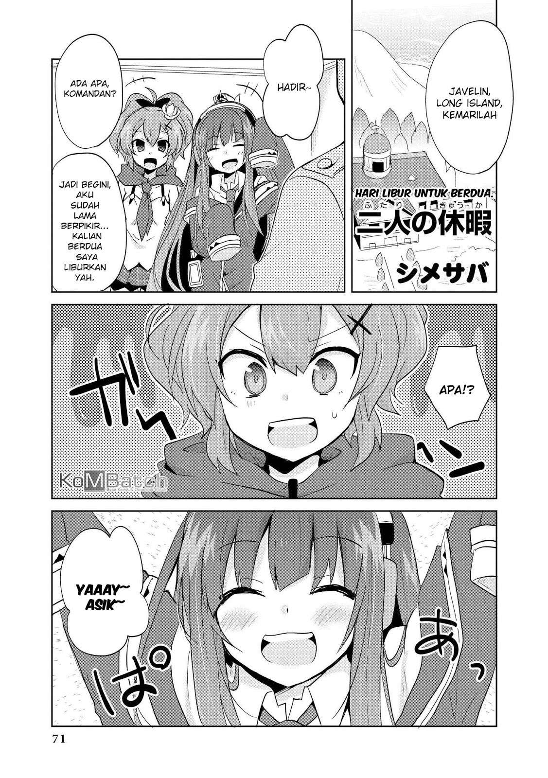 Baca Azur Lane Comic Anthology Chapter 07 Gambar 2