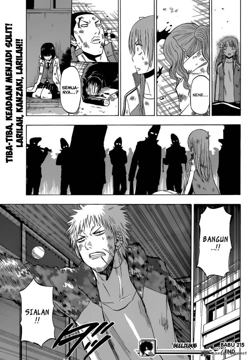 Beelzebub Chapter 215 Gambar 20