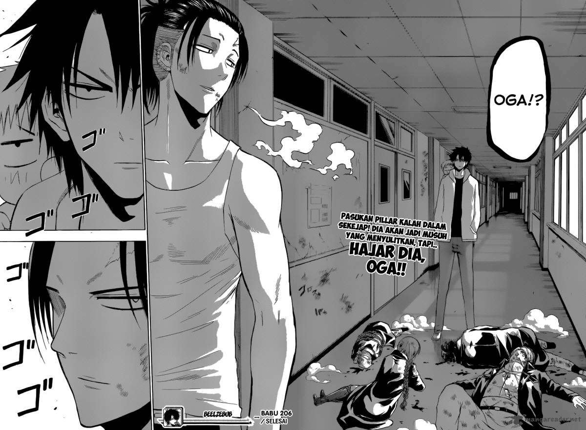 Beelzebub Chapter 206 Gambar 18
