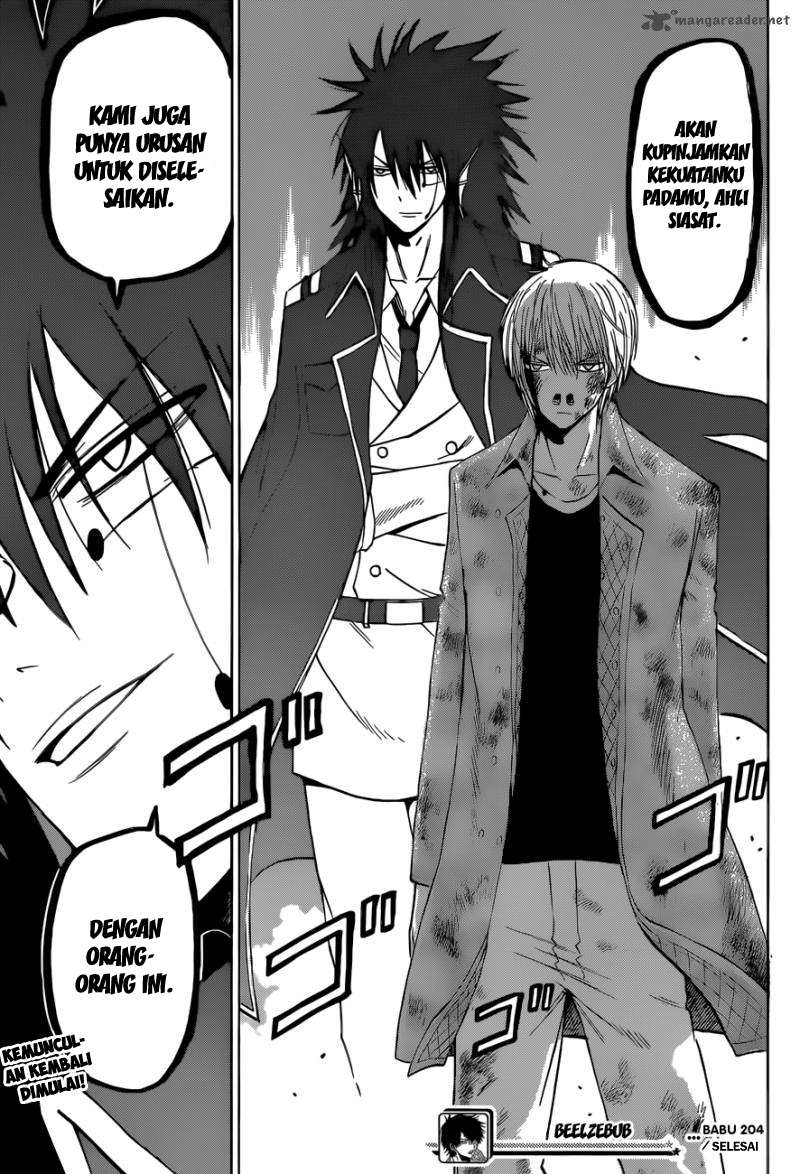 Beelzebub Chapter 204 Gambar 20