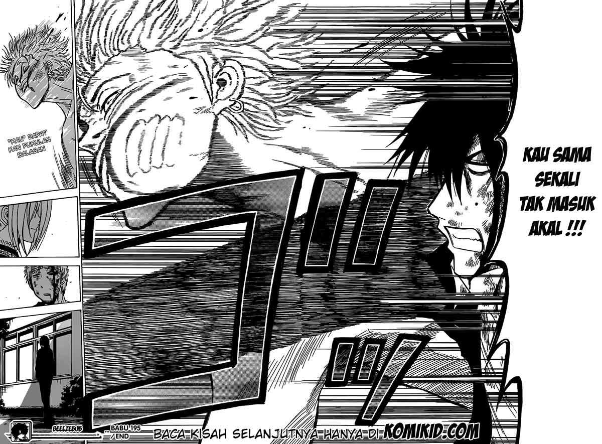 Beelzebub Chapter 195 Gambar 18