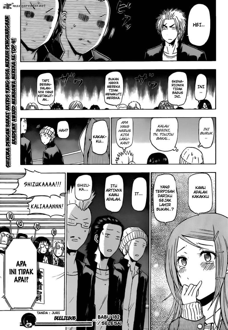Beelzebub Chapter 182 Gambar 18