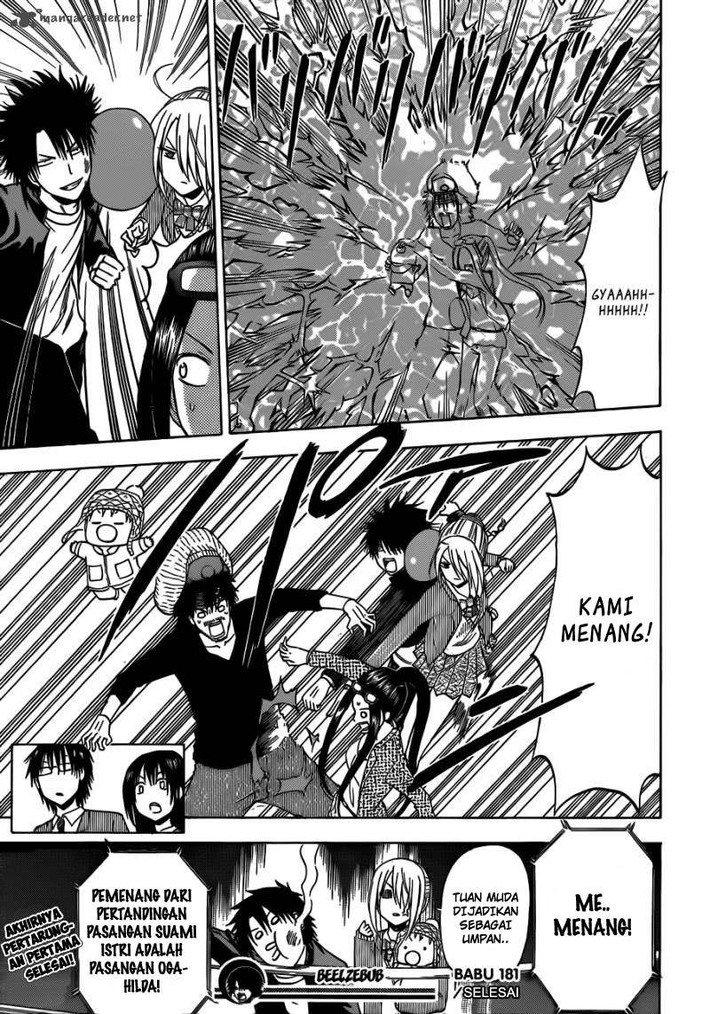 Beelzebub Chapter 181 Gambar 19