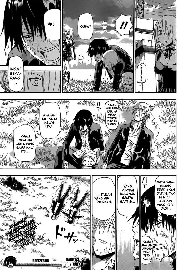 Beelzebub Chapter 173 Gambar 19