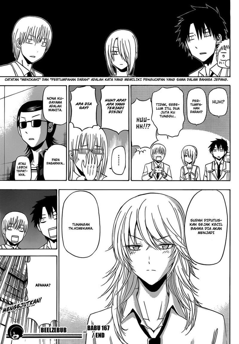 Beelzebub Chapter 167 Gambar 19