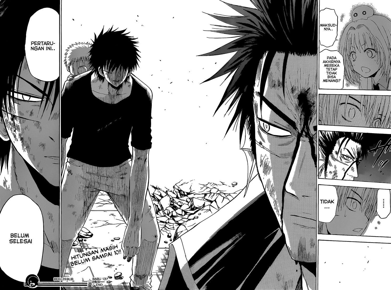 Beelzebub Chapter 137 Gambar 19