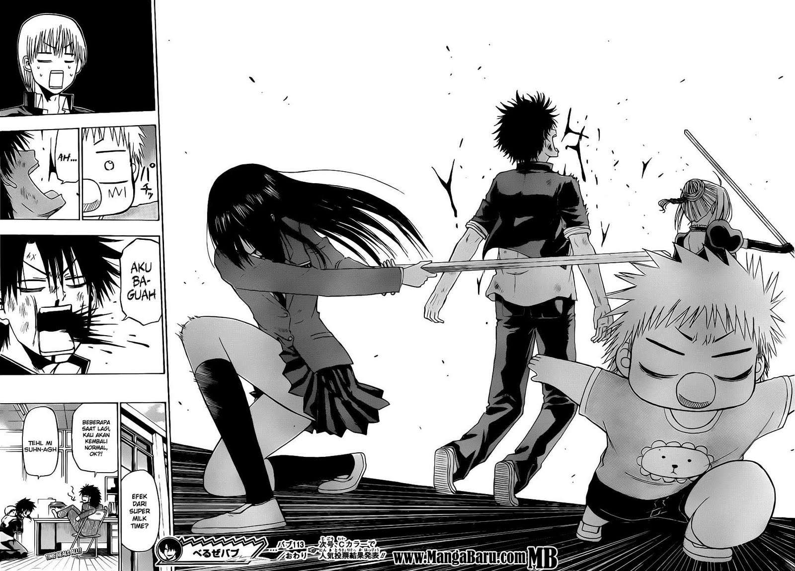 Beelzebub Chapter 113 Gambar 20