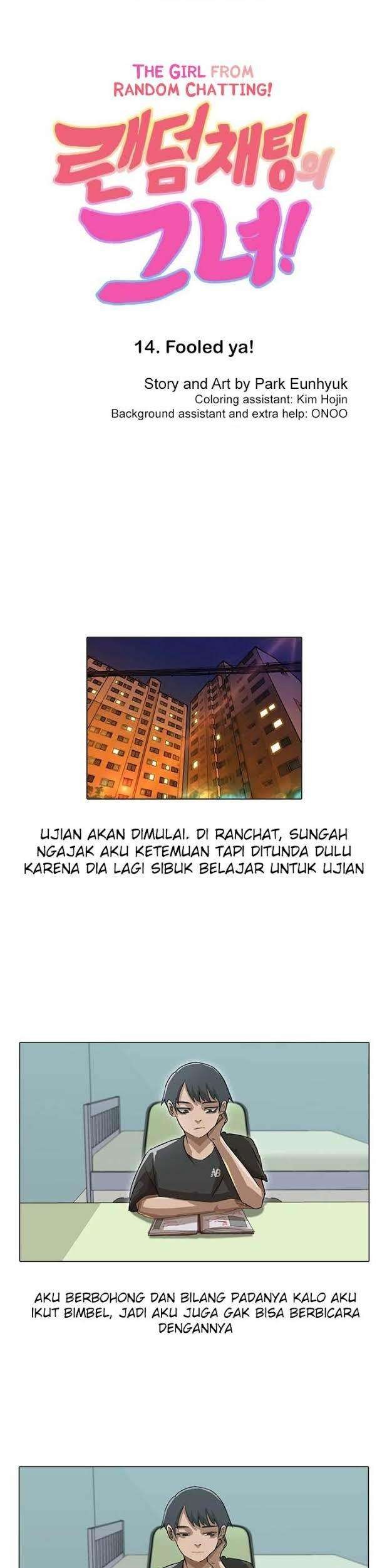 Baca Komik The Girl from Random Chatting! Chapter 14 Gambar 1
