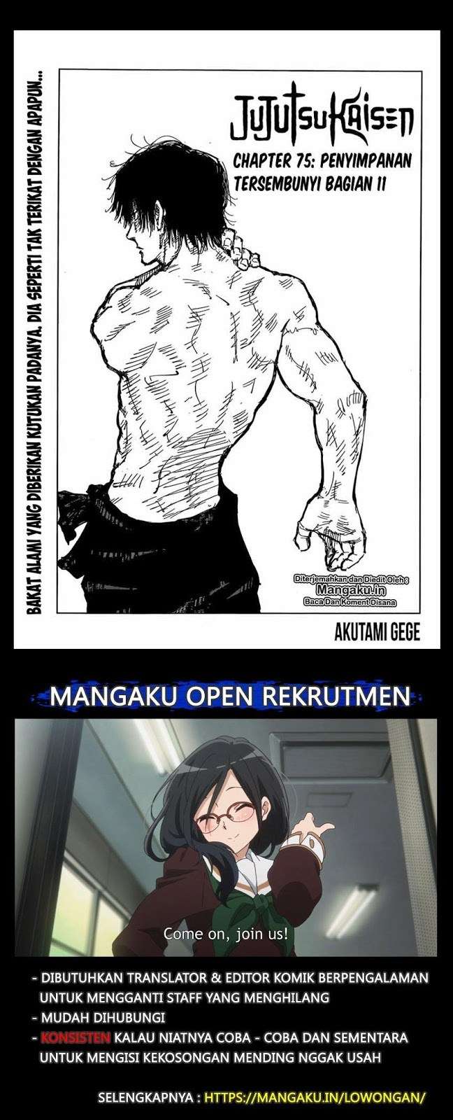Baca Jujutsu Kaisen Chapter 75 Gambar 2