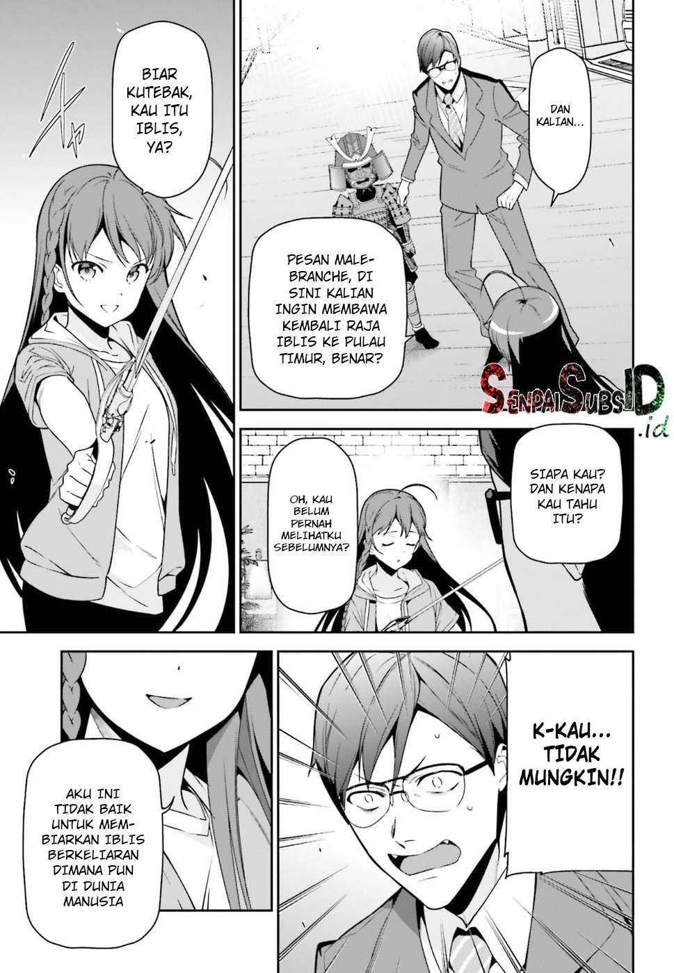 Hataraku Maou-sama! Chapter 67 Gambar 26