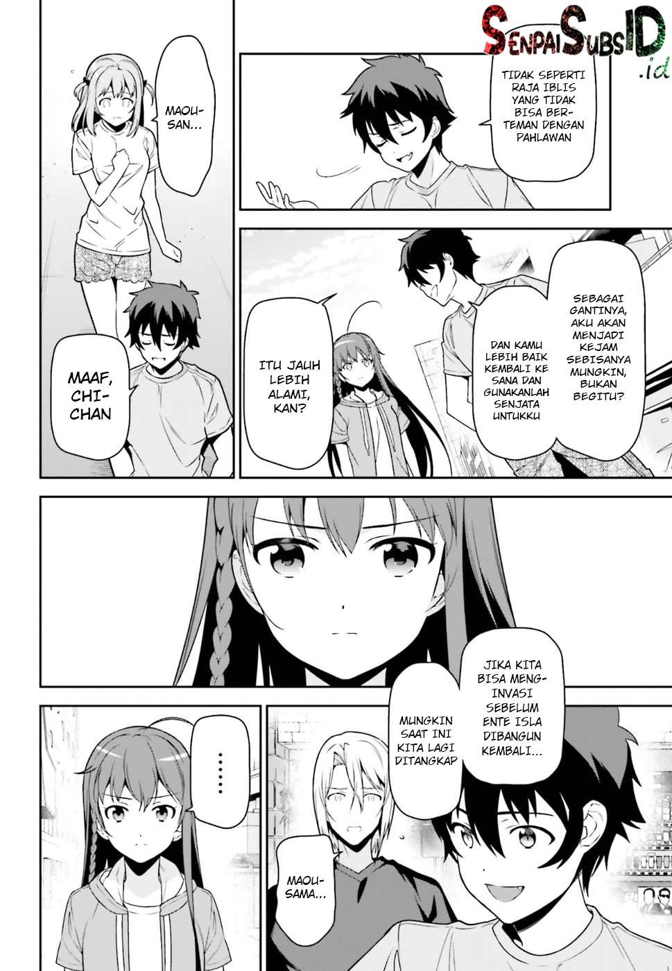 Hataraku Maou-sama! Chapter 67 Gambar 7