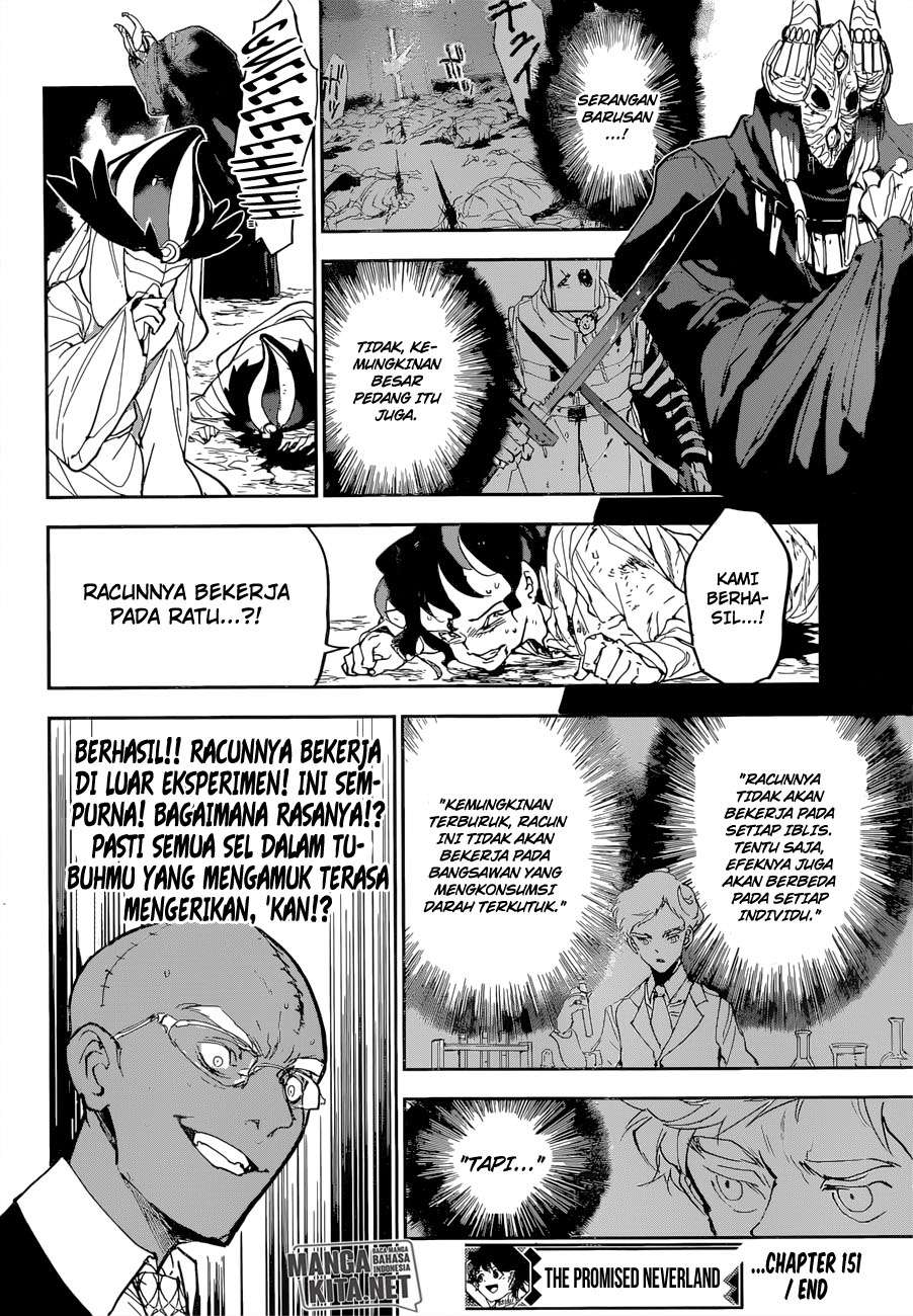 The Promised Neverland Chapter 151 Gambar 17