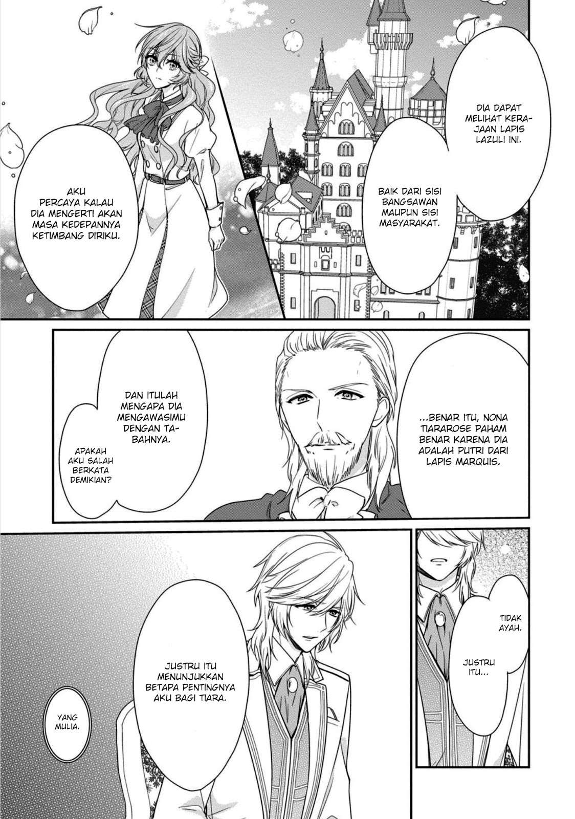 Akuyaku Reijou wa Ringoku no Outaishi ni Dekiai sareru Chapter 4 Gambar 15