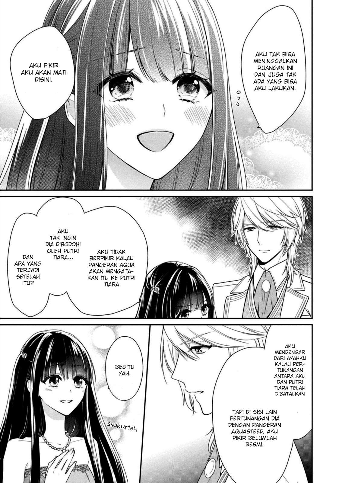 Akuyaku Reijou wa Ringoku no Outaishi ni Dekiai sareru Chapter 4 Gambar 7