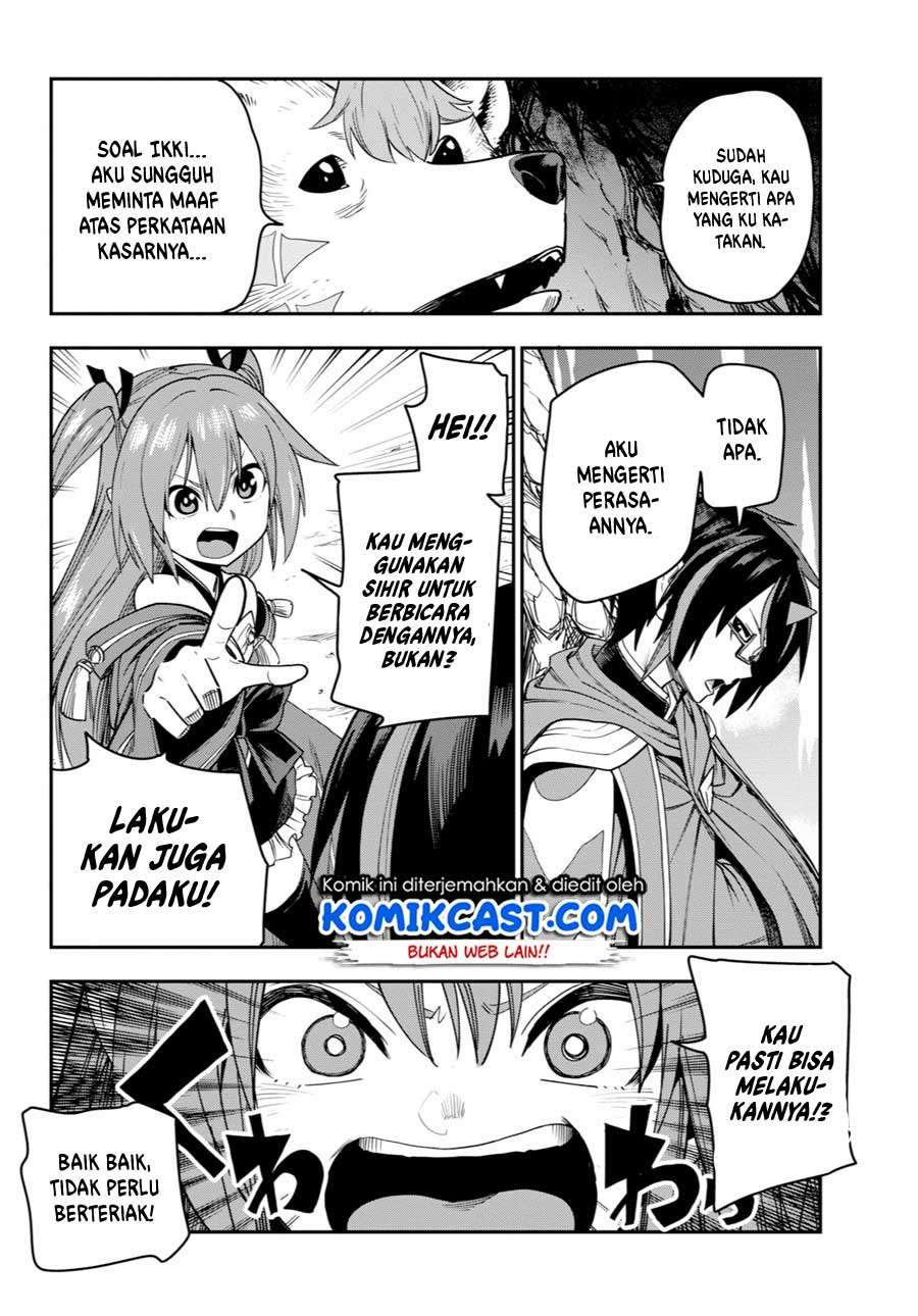 Konjiki no Moji Tsukai: Yuusha Yonin ni Makikomareta Unique Cheat Chapter 53 Gambar 21