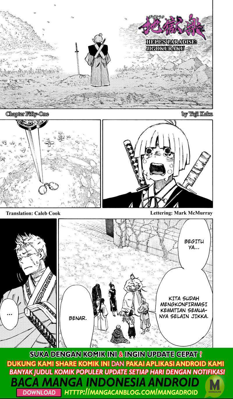 Baca Komik Jigokuraku Chapter 51 Gambar 1