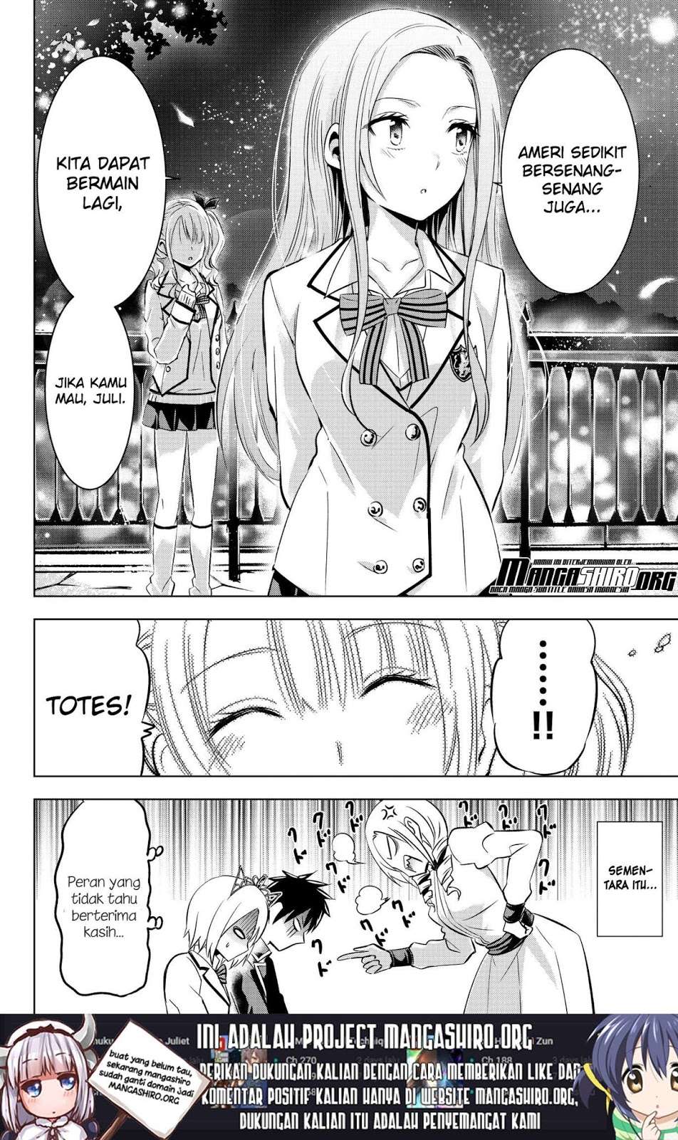 Kishuku Gakkou no Juliet Chapter 74 Gambar 21