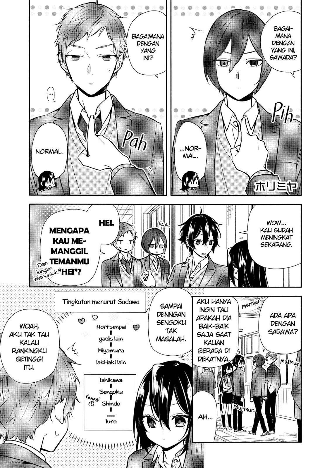Horimiya Chapter 103 Gambar 3
