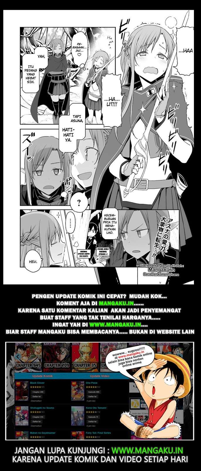 Sword Art Online – Progressive Chapter 32 Gambar 15
