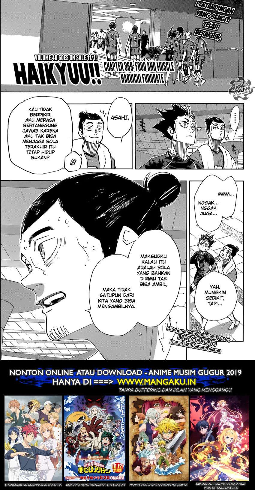 Baca Manga Haikyuu!! Chapter 369 Gambar 2