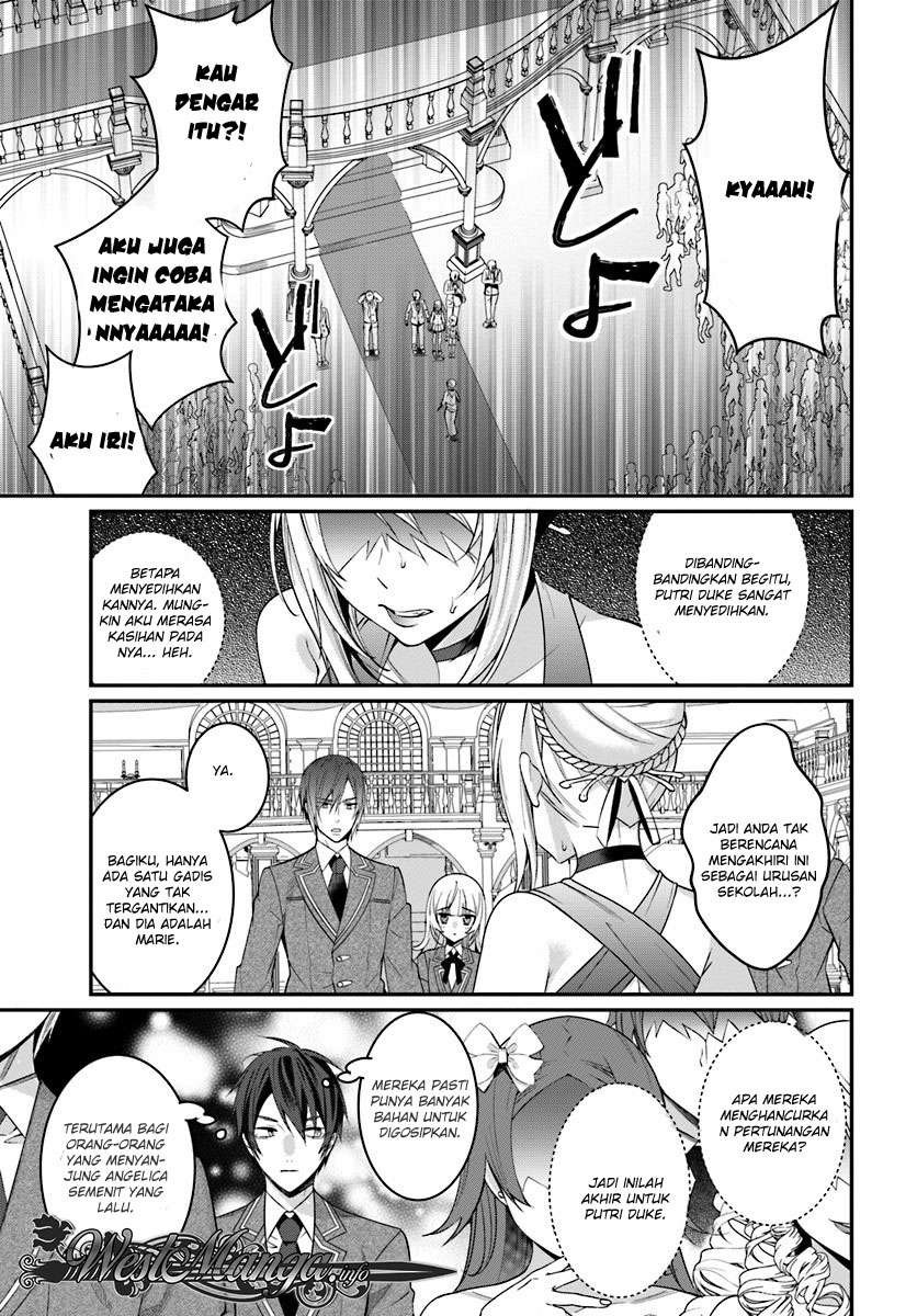 Otome Game Sekai wa Mob ni Kibishii Sekai Desu Chapter 07.2 Gambar 12