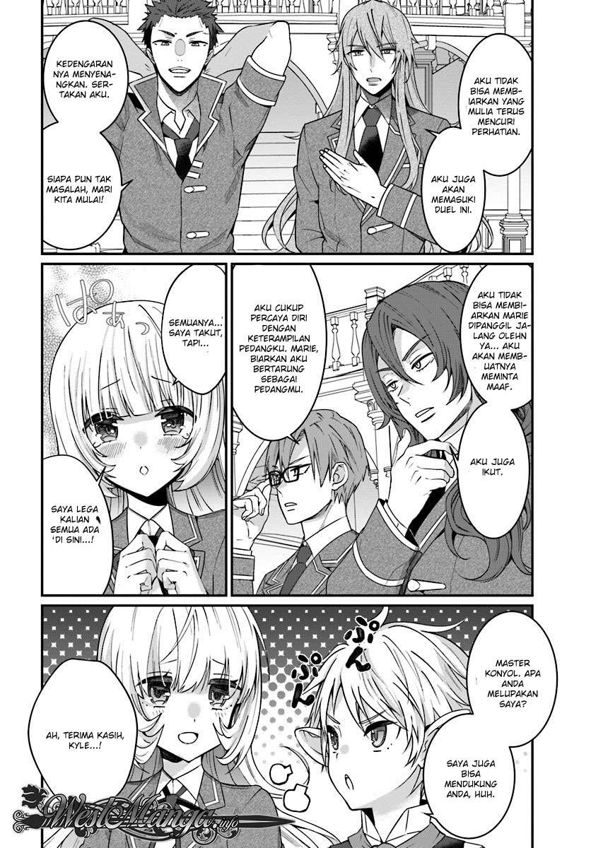 Otome Game Sekai wa Mob ni Kibishii Sekai Desu Chapter 07.2 Gambar 16